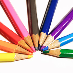 Naklejka premium crayons