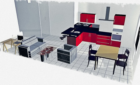 interieur facon rough