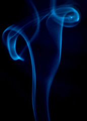 blue smoke