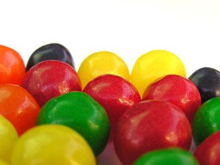 colored candy balls