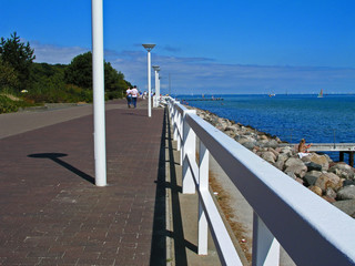 strandpromendade in travem&uuml;nde
