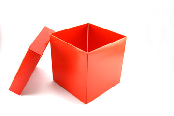 open red box