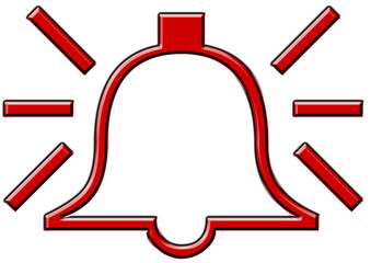 rote alarmglocke