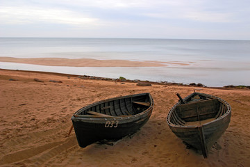 lonely boats