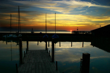 Obraz premium sunset #1