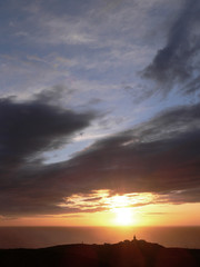 Naklejka premium sunset