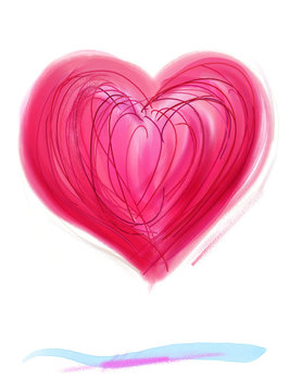 heart sketch 2