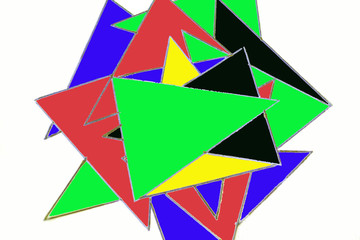 triangles of all colors