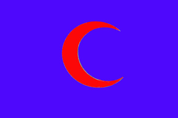 red crescent moon