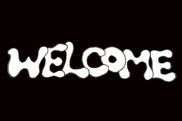 welcome sign