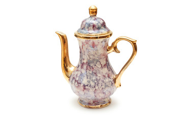 china kettle isolated on white