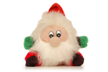 santa claus isolated on white