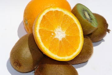 orange tranchee sur kiwi detoure