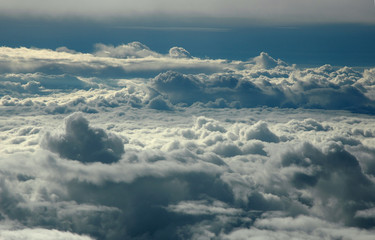 Naklejka premium above clouds