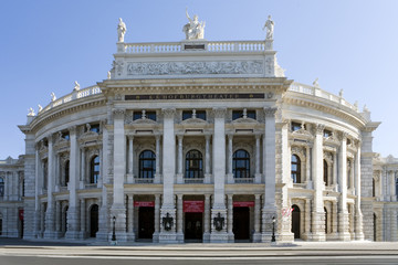 Fototapeta na wymiar wiedeński Burgtheater