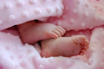 baby girl feet