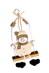 christmas toy. snowman