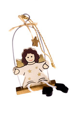 Obraz premium traditional christmas toy. angel