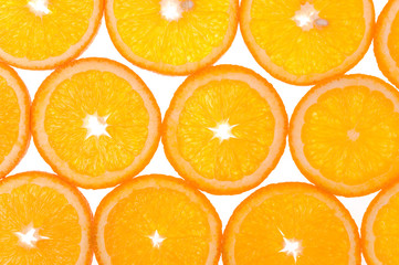 orange fruits pattern