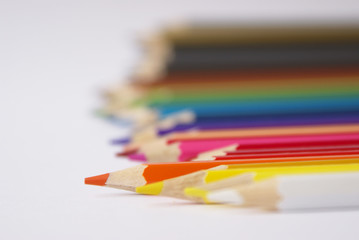 colored pencils