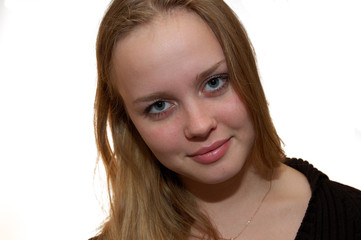 Fototapeta premium woman smiling