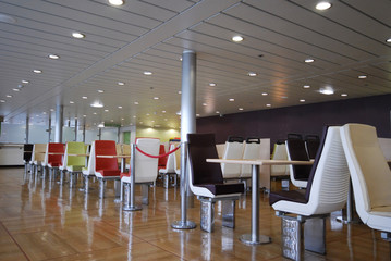 ferry seats inside