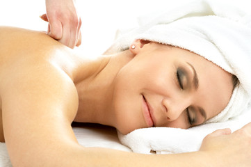 Fototapeta na wymiar massage pleasure #2