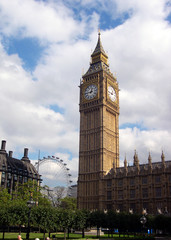 Fototapeta na wymiar Big Ben, Londyn
