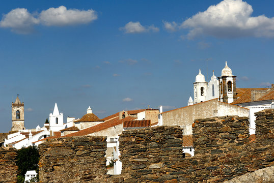 portugal, alentejo: magnificent village of monsaraz