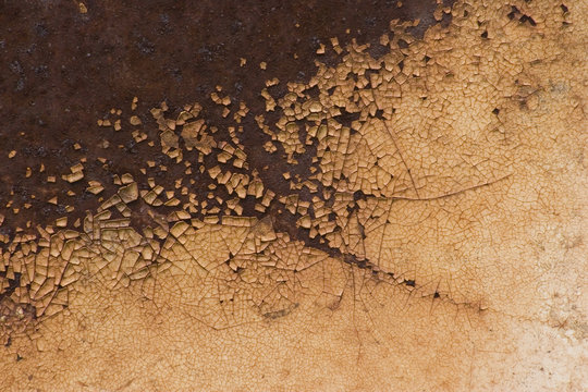 rust metallic surface