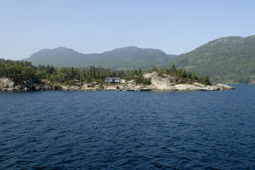 Fototapeta premium lysefjord