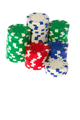 piles de jetons