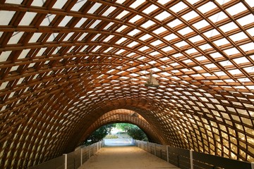wooden ceiling