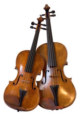 Fototapeta na wymiar fioletowy i skrzypce