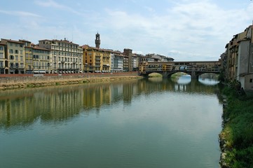 ponte vecchio à florence en italie