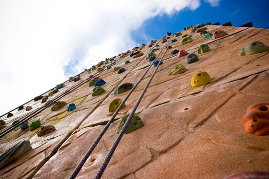 rock climbing