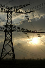 power-transmission pole