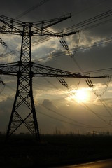 power-transmission pole