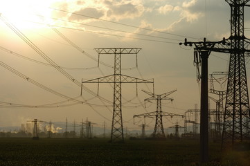 power-transmission pole
