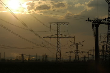 power-transmission pole