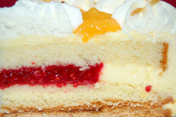 zitronnen himbeer torte