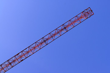 construction crane boom