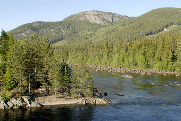 mountain river
