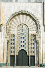porte de la mosquée de casablanca © ParisPhoto