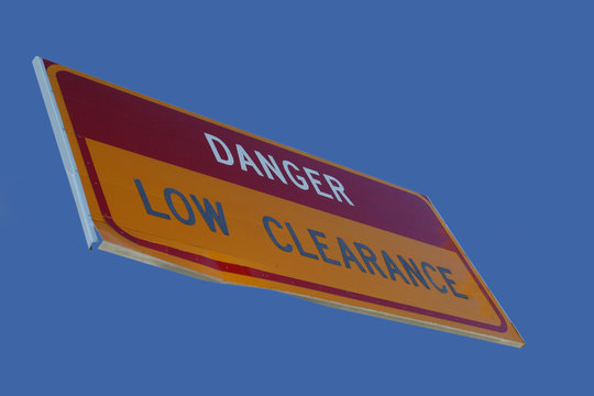 danger low clearance
