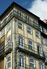 portugal, porto: typical facade