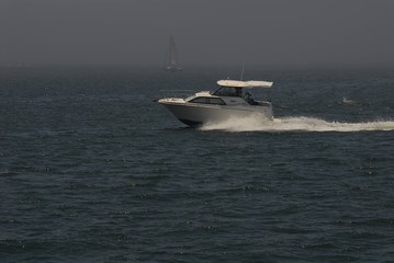 Obraz premium power boat 5