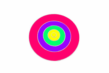 circles with various colors