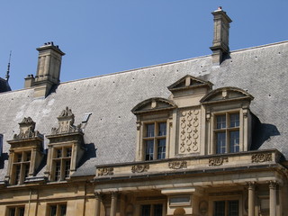 toit du château d'ecouen