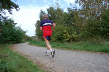 jogging